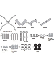 KIT DE FIJACIÓN POSTERIOR GIVI 1186FZ HONDA FORZA 750 KIT DE FIJACIÓN POSTERIOR GIVI 1186FZ HONDA FORZA 750