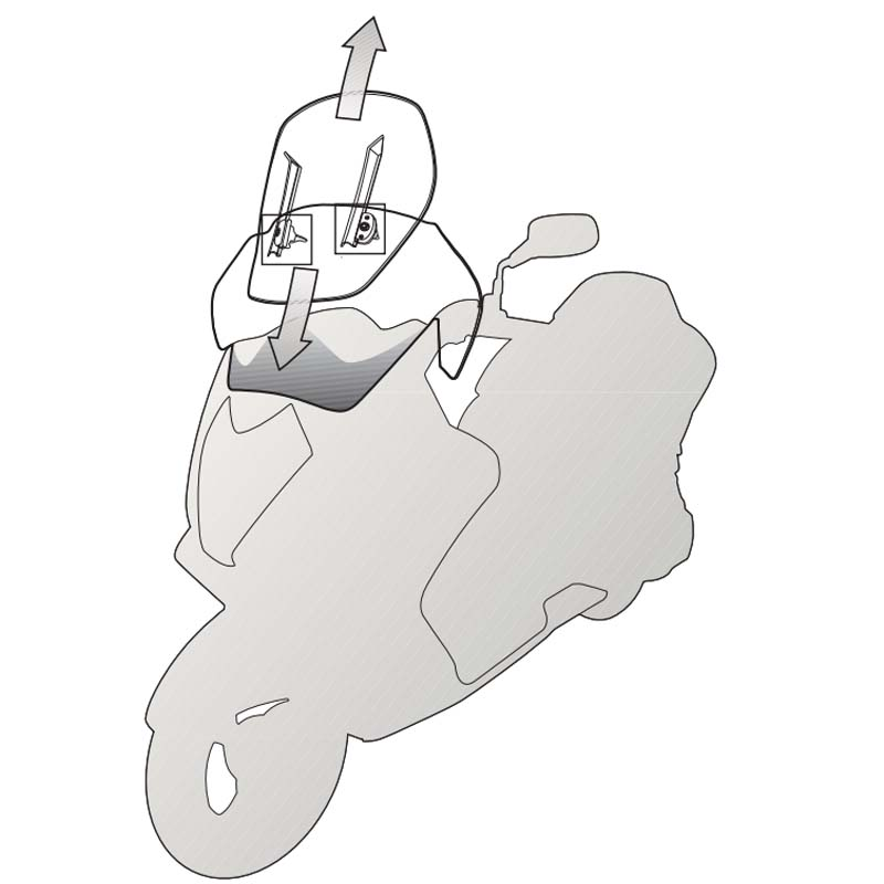 PARABRISAS GIVI AF1186B HONDA FORZA 750