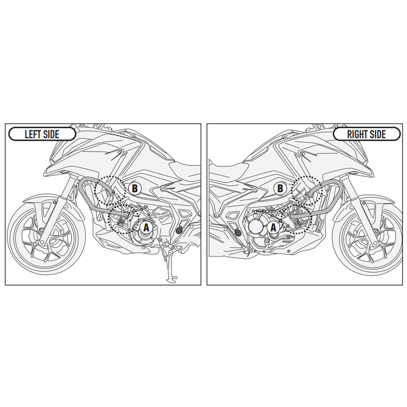 DEFENSAS DE MOTOR GIVI TNH1192 HONDA NC750X