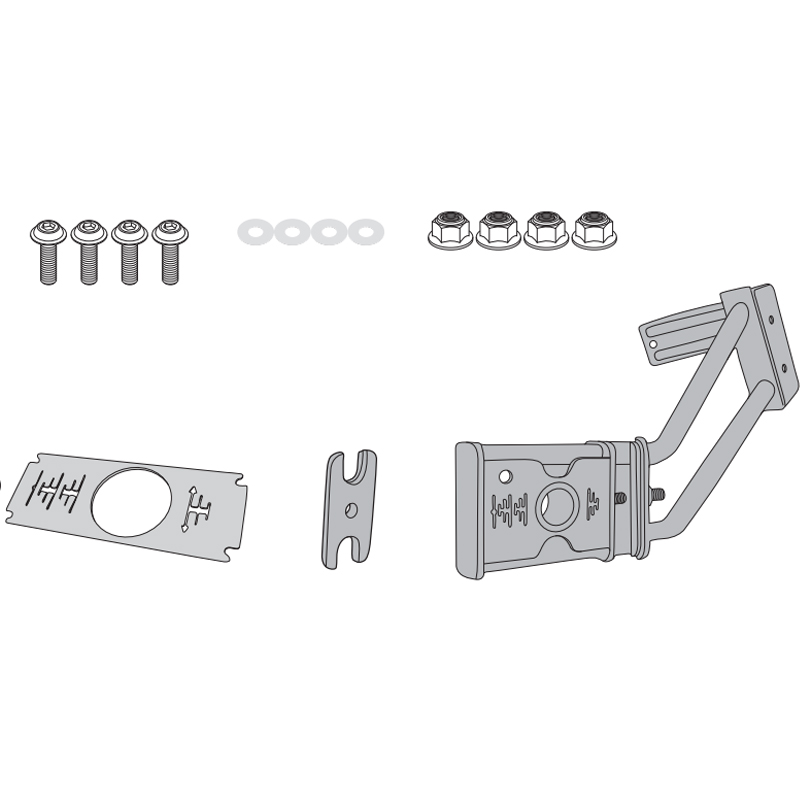 KIT DE MONTAJE GUARDABARROS TRASERO GIVI RM1146KIT HONDA NC750X