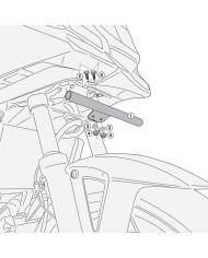 SOPORTE DE FAROS ADICIONALES GIVI LS1217 HONDA NC750X