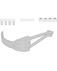 KIT DE MONTAJE GUARDABARROS TRASERO GIVI RM1171KIT HONDA NX500/CB500