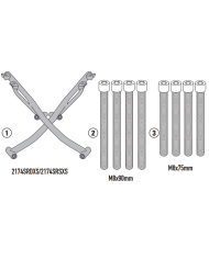 KIT DE FIJACIÓN POSTERIOR GIVI SR2174 YAMAHA TENERE 700 KIT DE FIJACIÓN POSTERIOR GIVI SR2174 YAMAHA TENERE 700