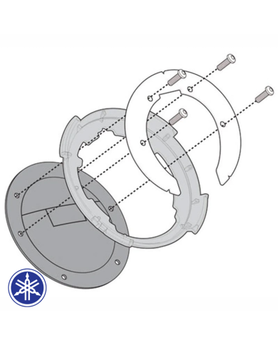 ADAPTADOR GIVI PARA BOLSAS TANKLOCK BF75