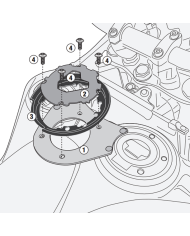 ADAPTADOR GIVI PARA BOLSAS TANKLOCK BF75