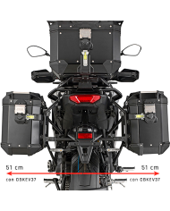 KIT DE FIJACION MALETAS LATELARES GIVI PLO2171CAM TRACER 9
