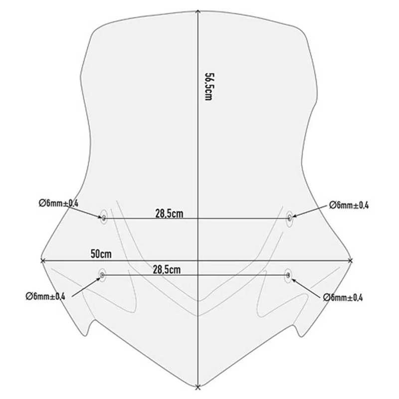 PARABRISAS GIVI D2119ST YAMAHA XT 1200Z SUPER TENERE PARABRISAS GIVI D2119ST YAMAHA XT 1200Z SUPER TENERE