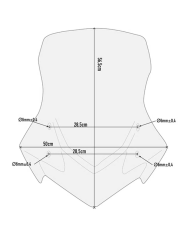 PARABRISAS GIVI D2119ST YAMAHA XT 1200Z SUPER TENERE PARABRISAS GIVI D2119ST YAMAHA XT 1200Z SUPER TENERE