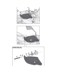 KIT DE PROTECTORES DE MANOS GIVI HP2173B YAMAHA MT07