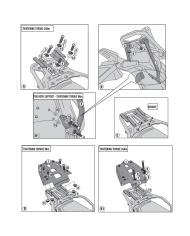 KIT DE FIJACIÓN POSTERIOR GIVI SRA9651 KOVE 800 X PRO KIT DE FIJACIÓN POSTERIOR GIVI SRA9651 KOVE 800 X PRO
