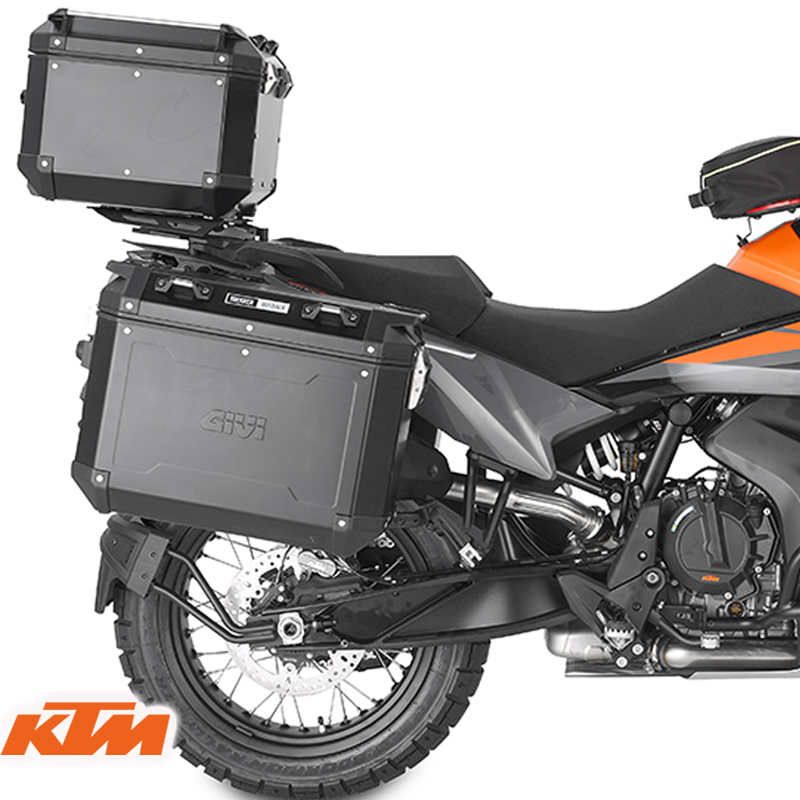 KIT DE FIJACION MALETAS LATERALES GIVI PLO7717CAM KTM ADVENTURE 890/790 KIT DE FIJACION MALETAS LATERALES GIVI PLO7717CAM KTM ADVENTURE 890/790