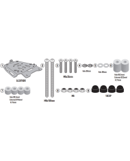 KIT DE FIJACIÓN POSTERIOR GIVI SRA9260 VOGE VALICO 900 DSX