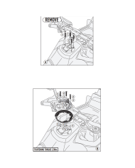 ADAPTADOR GIVI PARA BOLSAS TANKLOCK BF98 ZONTEX 703 F