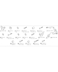 KIT DE FIJACION MALETAS LATERALES SHAD 3P K0SM84IF KTM 790/890 ADVENTURE