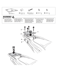 KIT DE FIJACIÓN POSTERIOR SHAD V0DS94ST VOGE 900 DSX