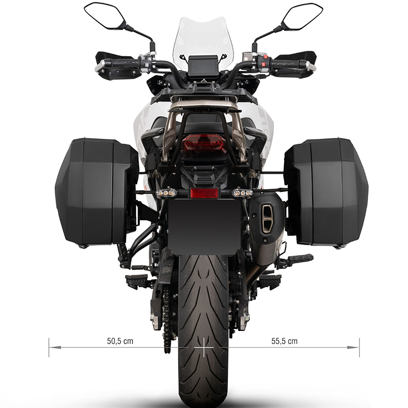 KIT DE FIJACION MALETAS LATERALES SHAD 3P B0TR73IF BENELLI TRK 702