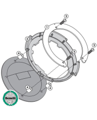 ADAPTADOR GIVI PARA BOLSAS DE DEPOSITO TANKLOCK BF34