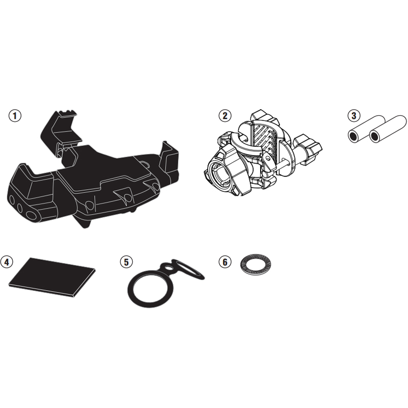 KIT SOPORTE UNIVERSAL GIVI PARA SMARTPHONE S920M SMART CLIP