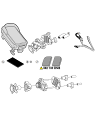 KIT SOPORTE UNIVERSAL GIVI PARA SMARTPHONE S956B