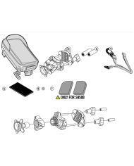 KIT SOPORTE UNIVERSAL GIVI PARA SMARTPHONE S957B