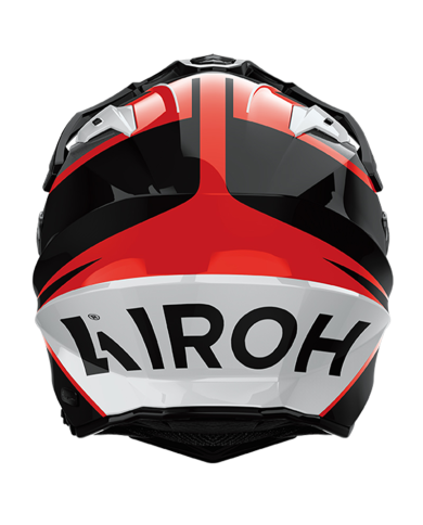 CASCO AIROH COMMANDER 2 SKIP RED GLOSS