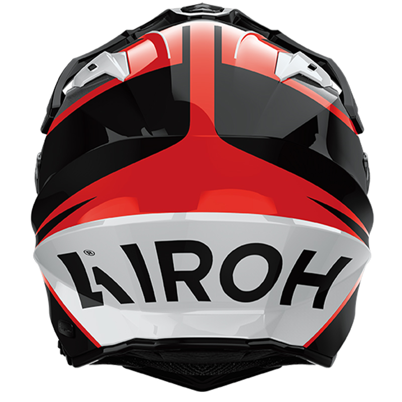 CASCO AIROH COMMANDER 2 SKIP RED GLOSS