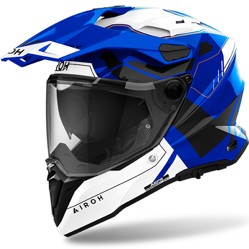 CASCO AIROH COMMANDER 2 REVEAL BLUE GLOSS