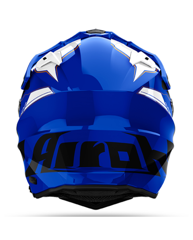 CASCO AIROH COMMANDER 2 REVEAL BLUE GLOSS