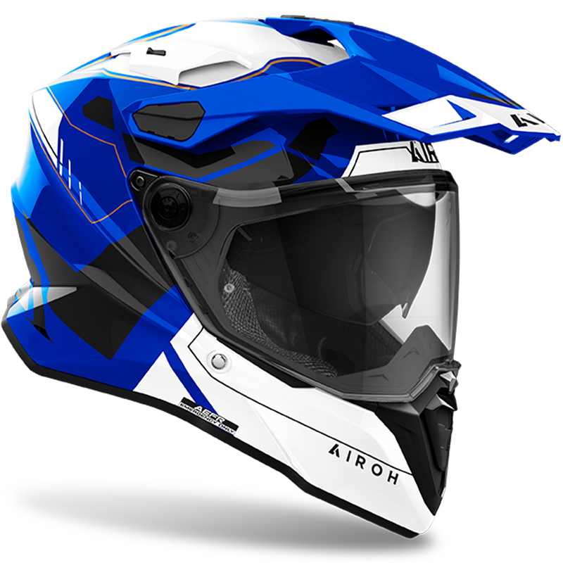 CASCO AIROH COMMANDER 2 REVEAL BLUE GLOSS