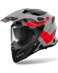 CASCO AIROH COMMANDER 2 REVEAL RED FLUO MATT