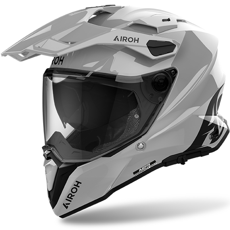 CASCO AIROH COMMANDER 2 CEMENT GREY GLOSS