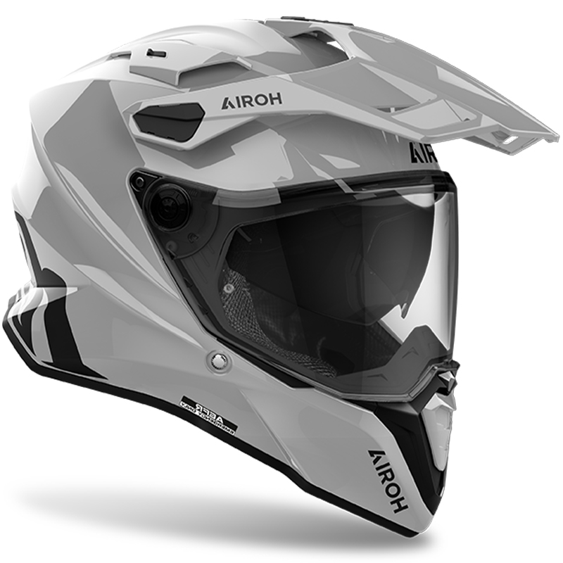 CASCO AIROH COMMANDER 2 CEMENT GREY GLOSS