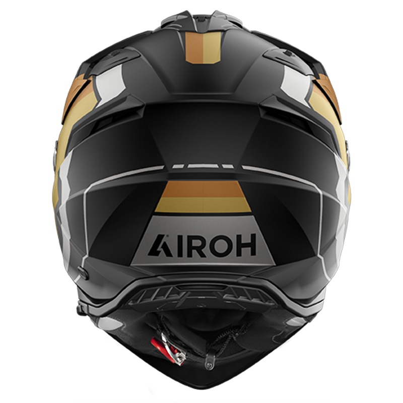 CASCO AIROH BANDIT HORN GOLD MATT