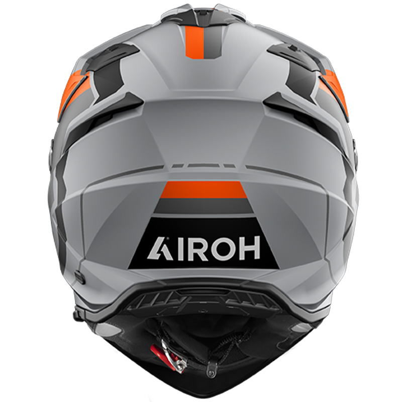 CASCO AIROH BANDIT HORN ORANGE MATT
