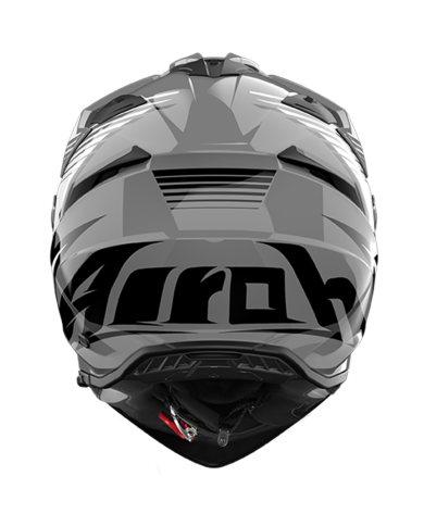 CASCO AIROH BANDIT SPICY GREY GLOSS