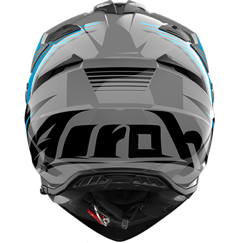 CASCO AIROH BANDIT SPICY BLUE GLOSS