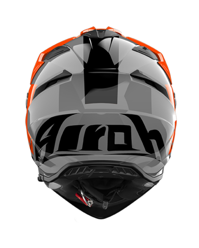 CASCO AIROH BANDIT TUNE ORANGE GLOSS