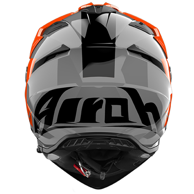 CASCO AIROH BANDIT TUNE ORANGE GLOSS