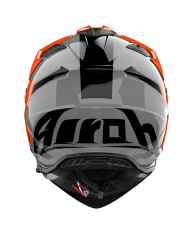 CASCO AIROH BANDIT TUNE ORANGE GLOSS