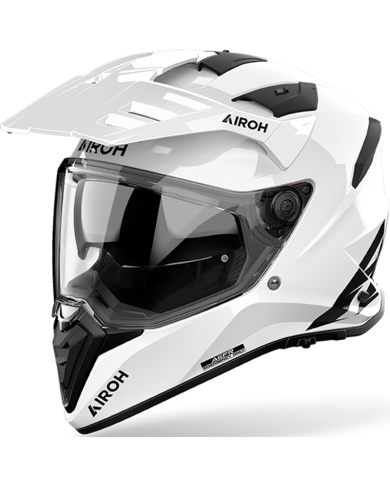 CASCO AIROH BANDIT WHITE GLOSS