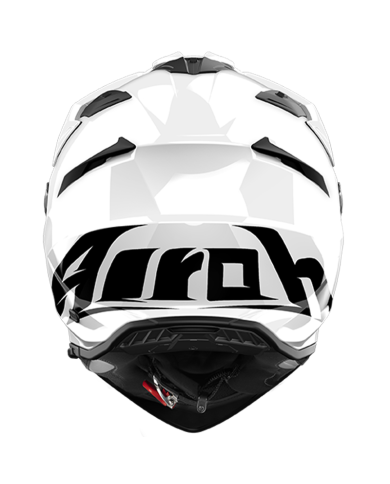 CASCO AIROH BANDIT WHITE GLOSS