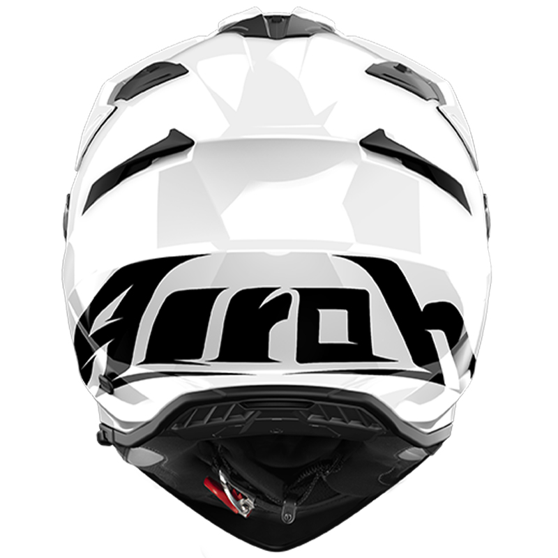 CASCO AIROH BANDIT WHITE GLOSS