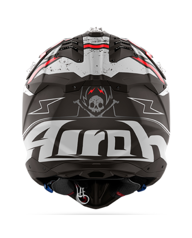CASCO AIROH AVIATOR 3 CARBONO BURNOUT MATT