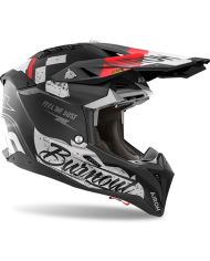 CASCO AIROH AVIATOR 3 CARBONO BURNOUT MATT