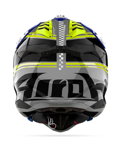 CASCO AIROH AVIATOR 3 HIMA BLUE GLOSS