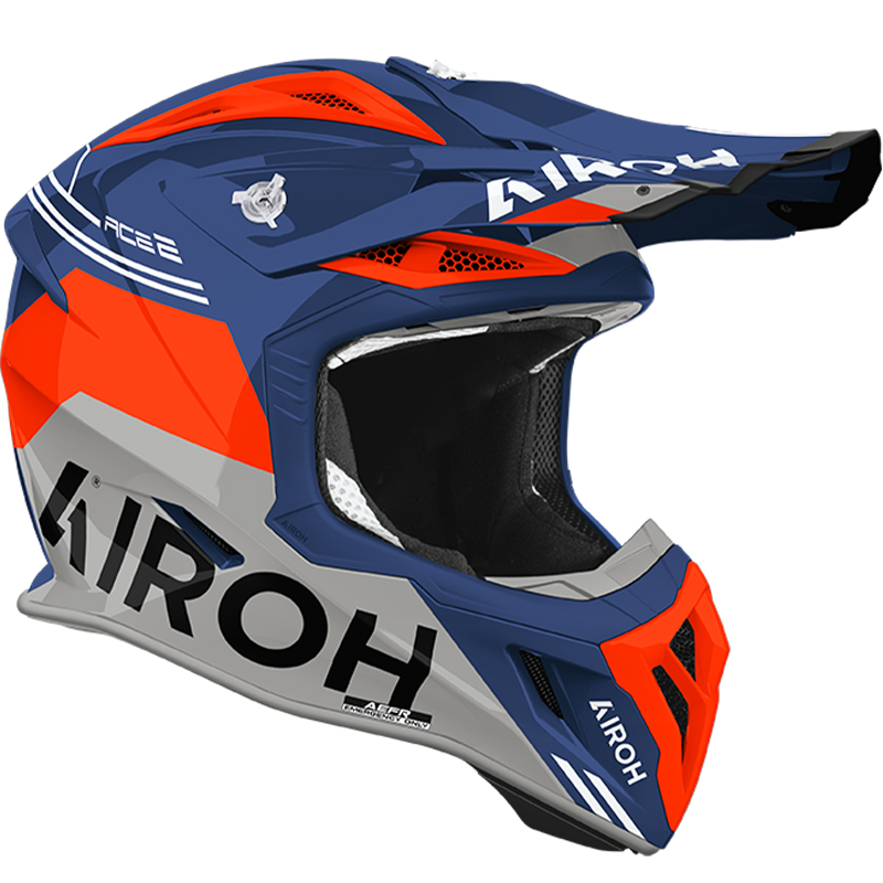 CASCO AIROH AVIATOR ACE 2 FURY CERULEAN GLOSS