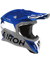 CASCO AIROH AVIATOR ACE 2 FURY BLUE GLOSS