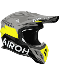 CASCO AIROH AVIATOR ACE 2 FURY YELLOW GLOSS