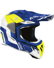 CASCO AIROH AVIATOR ACE 2 SHIELD BLUE/YELLOW GLOSS