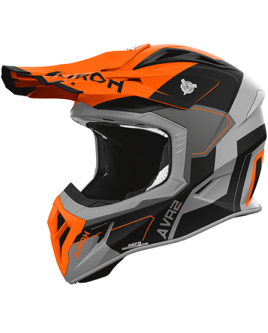 CASCO AIROH AVIATOR ACE 2 SHIELD ORANGE MATT